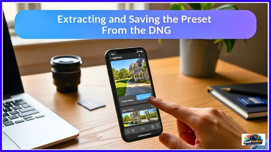 How to Install Lightroom Presets on iPhone Easy Step by Step Guide 4 Extracting and Saving the Preset From the DNG