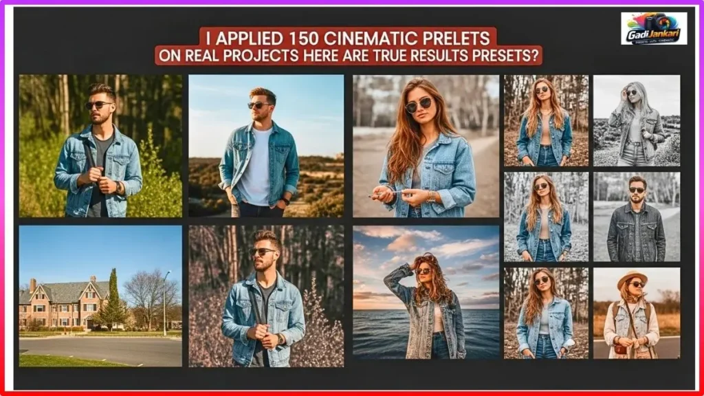 I Applied 150 Cinematic Presets on Real Projects Here Are True Results