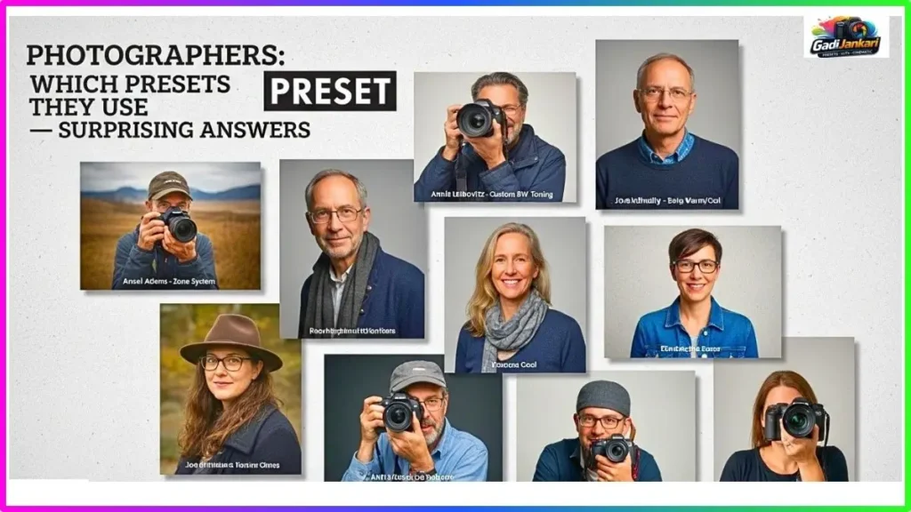 I Asked 20 Photographers Which Presets They Use Surprising Answers
