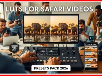 LUTs for Safari Videos, Lightroom
