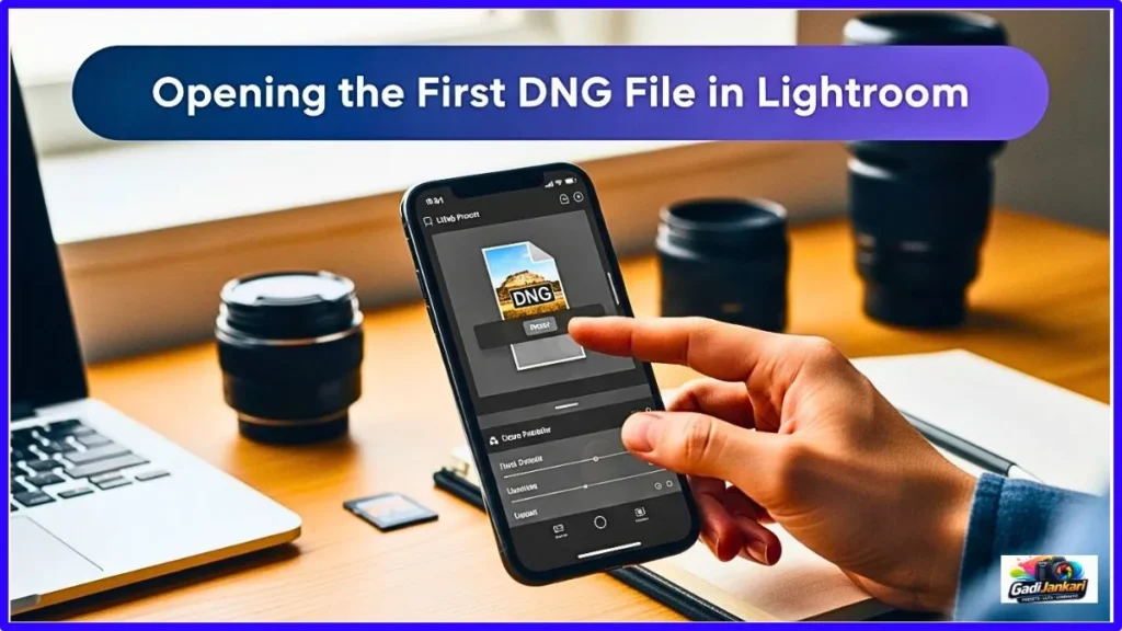 How to Install Lightroom Presets on iPhone Easy Step by Step Guide 3 Opening the First DNG File in Lightroom