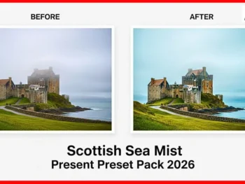 How This Preset Perfectly Captured the Dramatic Romance of Scottish Sea Mist