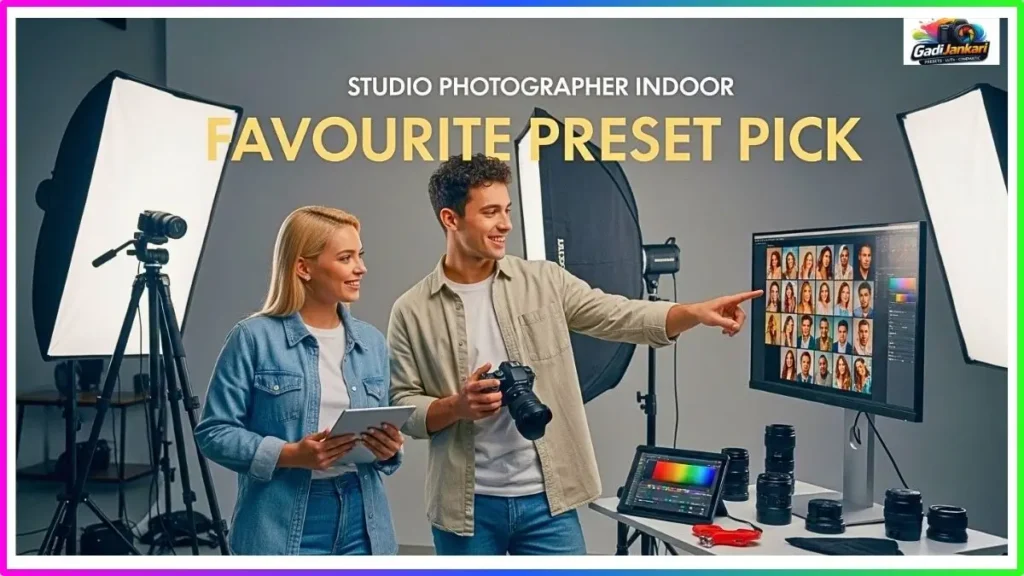 Studio Photographer Indoor Favourite Preset Pick